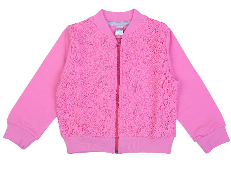 картинка КГ_ОТ Бомбер для девочки 3-7 лет 100% хлопок BONITO KIDS/OP325/уп.5шт./меш.260шт. от BonitoKids