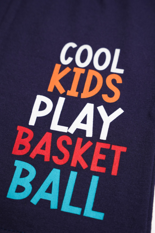 картинка БГ_ЧЗ Комплект для мальчика (майка и шорты) 2-5 лет 100% хлопок BONITO KIDS/BK1205KP(ЧЗ)/уп.4шт./меш.500шт. от BonitoKids