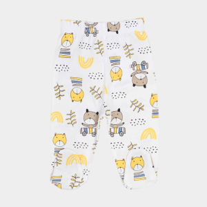 картинка Ползунки для детей 62-80 см 100% хлопок BONITO KIDS/OP1867/уп.4шт./меш.1200шт. от BonitoKids