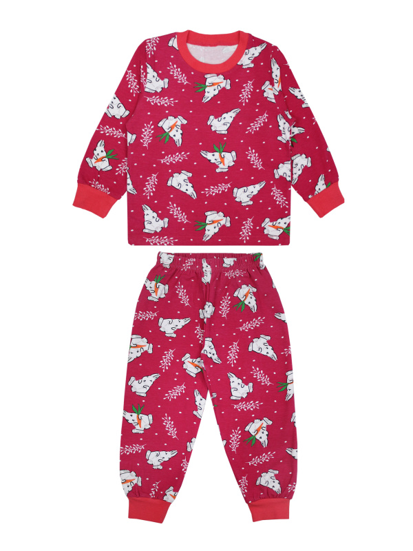 картинка БГ_ЧЗ Пижама для девочки  3-7 лет 100% хлопок BONITO KIDS/SS6043D(01-24)(ЧЗ)/уп.5шт./меш.225шт. от BonitoKids