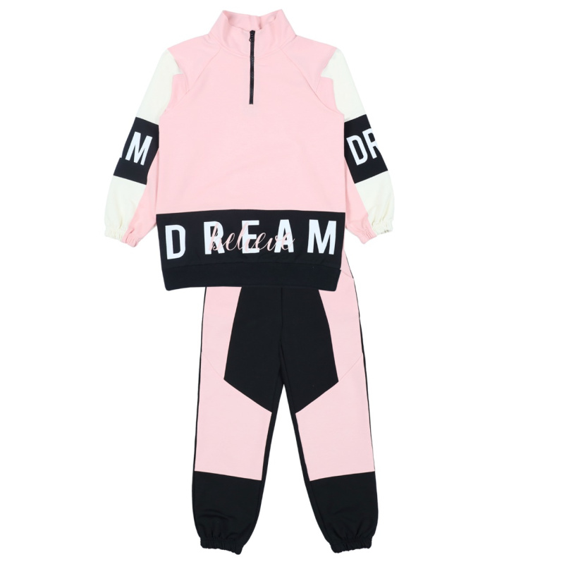 картинка ЧЗ Комплект для девочки (бомбер и штаны) 8-12 лет BONITO KIDS/BK1499KBD(ЧЗ)/уп.5шт./меш.120шт. от BonitoKids