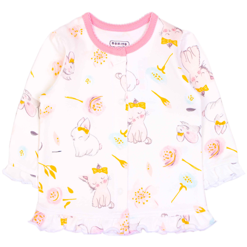 картинка ЧЗ Кофта для девочки 62-86 100% хб BONITO KIDS/OP1465/уп.5шт./меш.525шт. от BonitoKids