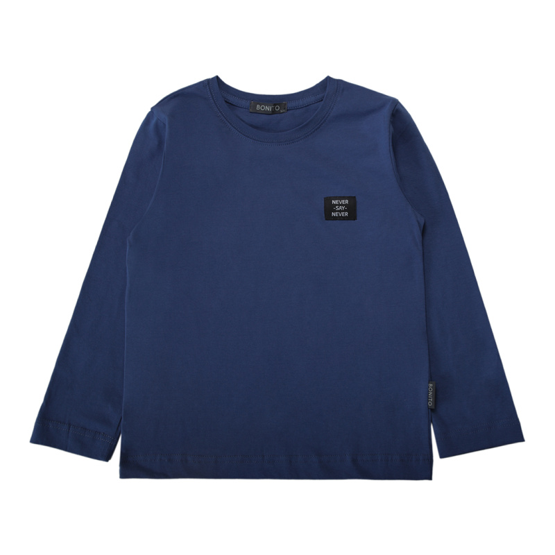 картинка КГ_БГ Свитшот для мальчика 8-12 лет 100% хлопок BONITO KIDS/SS6077S24-01/уп.5шт./меш.420шт. от BonitoKids