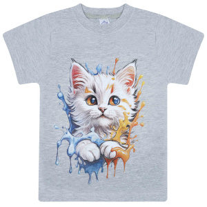 картинка БГ Футболка для девочки 1-4 лет 100% хлопок BONITO KIDS/BK0001D(06-24)/уп.4шт./меш.800шт. от BonitoKids