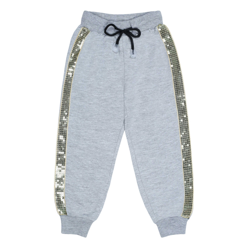 картинка БГ_ЧЗ Брюки для девочки 2-6 лет, 100% х/б, BONITO KIDS/BK1615B(ЧЗ)/уп.5шт/меш.400шт. от BonitoKids