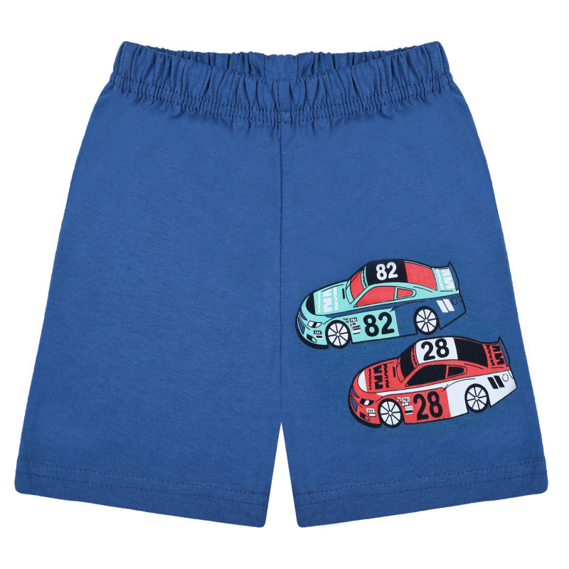 картинка БГ_ЧЗ Шорты для мальчика 3-7 лет 100% хлопок BONITO KIDS/BK0103SHM(01-24)(ЧЗ)/уп.5шт./меш.800шт. от BonitoKids