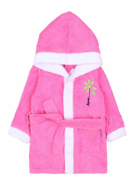 картинка БГ_ЧЗ Халат для девочки 8-12 лет 100% хлопок BONITO KIDS/SS6022/уп.5 шт./меш.50шт. от BonitoKids