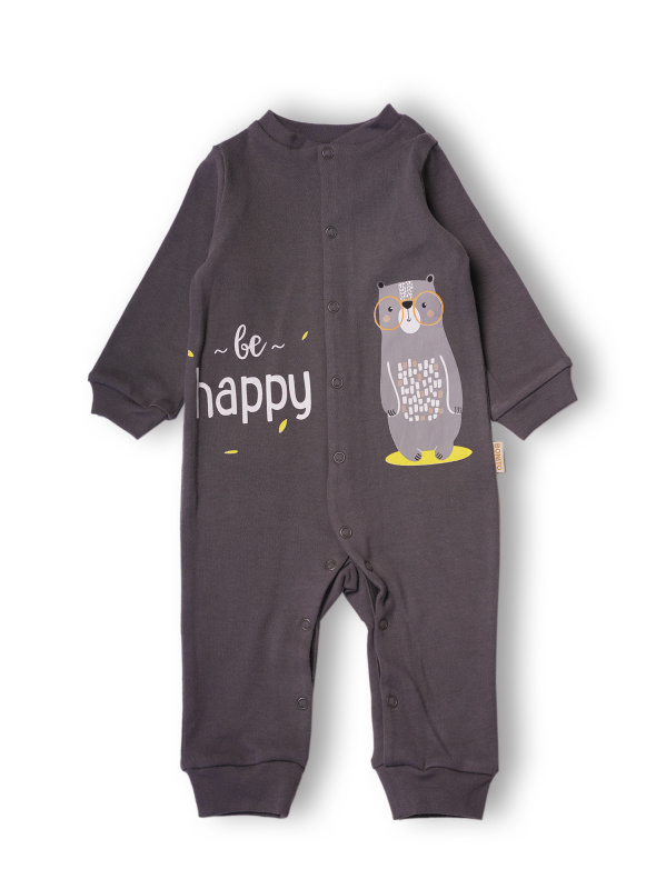 картинка ЧЗ Комбинезон для детей 68-86 см 100% хлопок BONITO KIDS/OP1919(11-25)(ЧЗ)/уп.4шт./меш.300шт. от BonitoKids