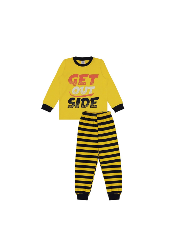 картинка ЧЗ Пижама для мальчика 7-11 лет 100% хлопок BONITO KIDS/BK1492M/уп.5шт./меш.160шт. от BonitoKids