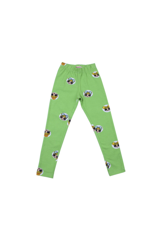 картинка ЧЗ Лосины для девочки 7-11 лет 92% хлопок, 8% лайкра BONITO KIDS/BK1166L(ЧЗ)/уп.5шт./меш.460шт. от BonitoKids