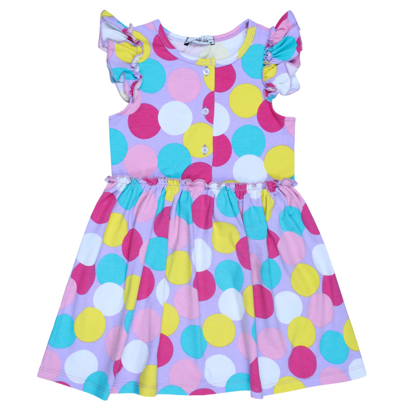 картинка БГ_ЧЗ Платье для девочки 3-7 лет 92% хлопок, 8% лайкра BONITO KIDS/BK1569P(01-23)(ЧЗ)/уп.5шт./меш.350шт. от BonitoKids