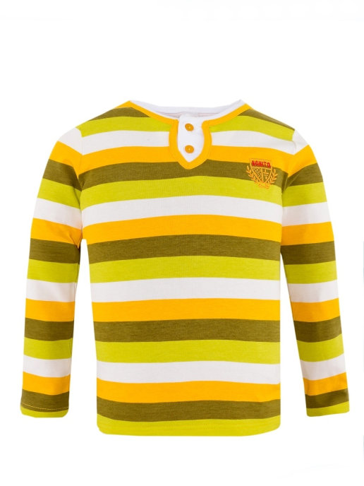 картинка ЧЗ Лонгслив для мальчика 6-10 лет. 95% х/б, 8% BONITO KIDS/BK108B(ЧЗ)/уп.5шт./меш.480шт. от BonitoKids