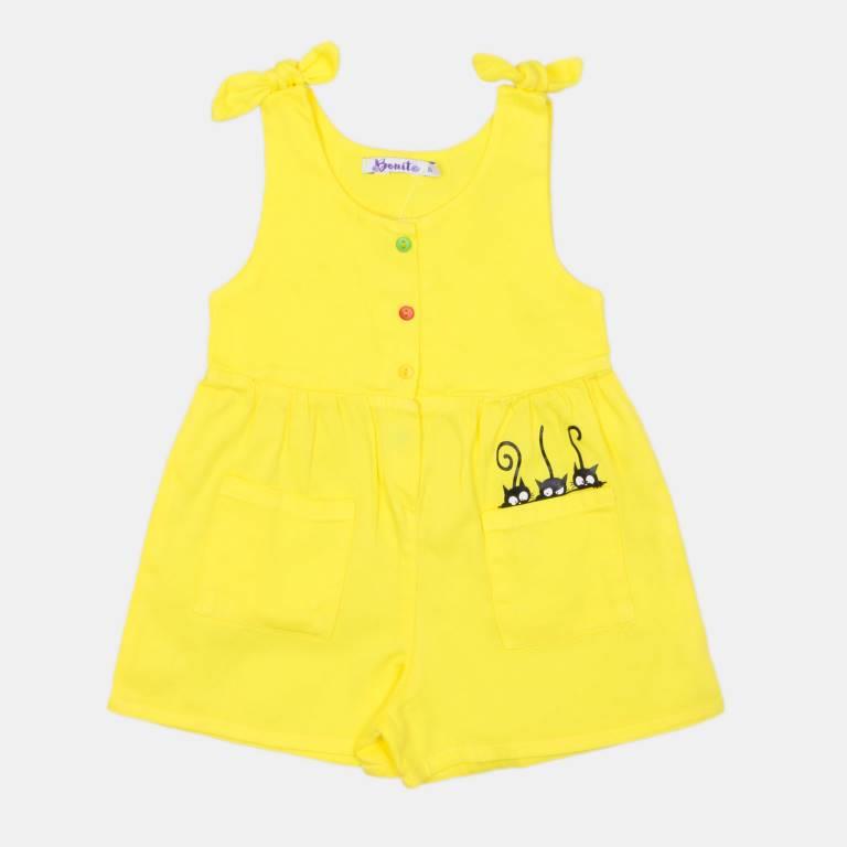 картинка Комбинезон для девочки 1-3 лет 100% хлопок BONITO KIDS/OP1664/уп.4шт./меш.432шт. от BonitoKids