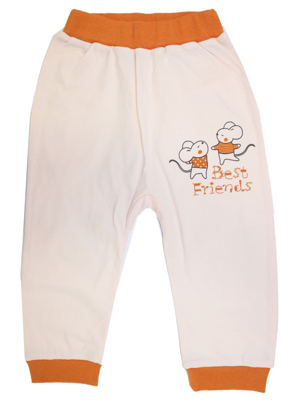 картинка Штанишки для детей 62-80 100% х/б BONITO KIDS/OP468/уп.4шт./меш.704шт. от BonitoKids