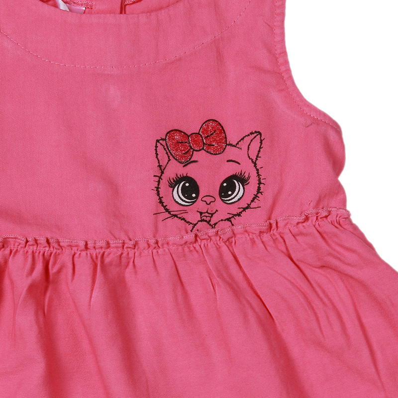 картинка КГ_ОТ Платье для девочки 5-8 лет 100% хлопок BONITO KIDS /уп.4шт./меш 300.шт. от BonitoKids