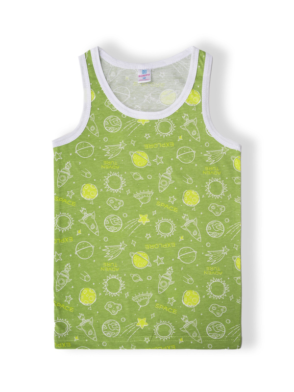 картинка БГ_ЧЗ Майка для мальчика 7-11 лет 100% хлопок BONITO KIDS/SS6111(10-24)(ЧЗ)/уп.5шт./меш.1100шт. от BonitoKids