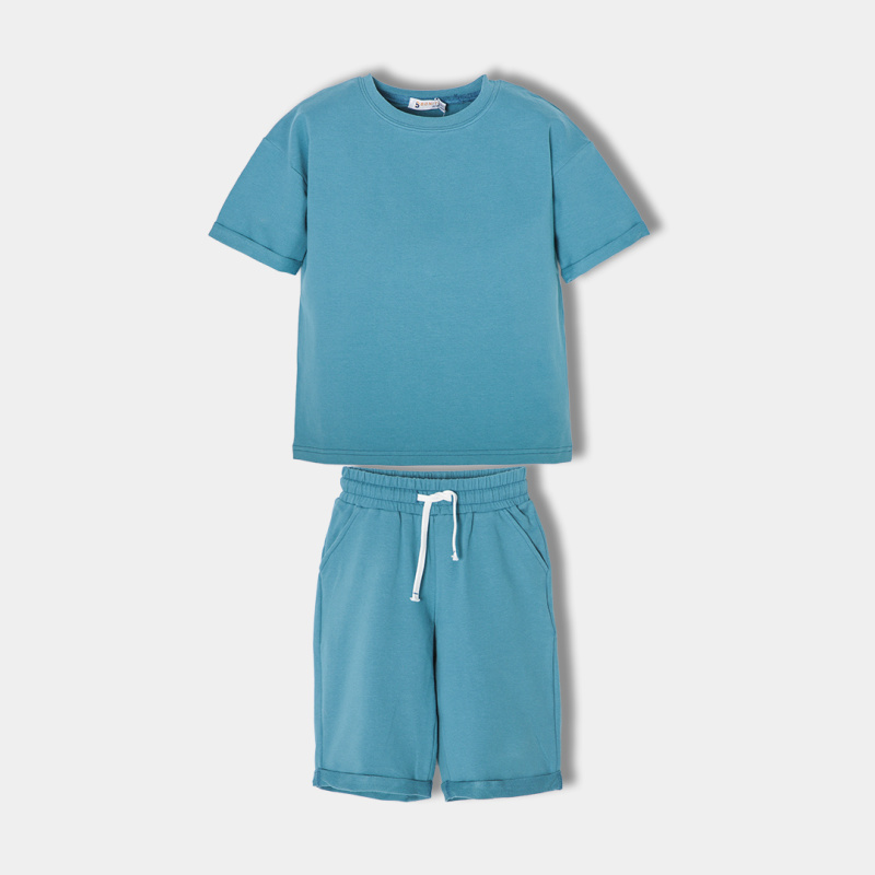 картинка Комплект для мальчика (футболка и шорты) 8-12 лет BONITO KIDS/OP1848(01-24)/уп.5шт./меш.125шт. от BonitoKids