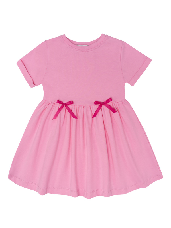 картинка БГ_ЧЗ Платье для девочки 3-7 лет, 92% хлопок, 8% лайкра ,BONITO KIDS/BK1814P(2026)(ЧЗ)/уп.5шт./меш.310шт. от BonitoKids