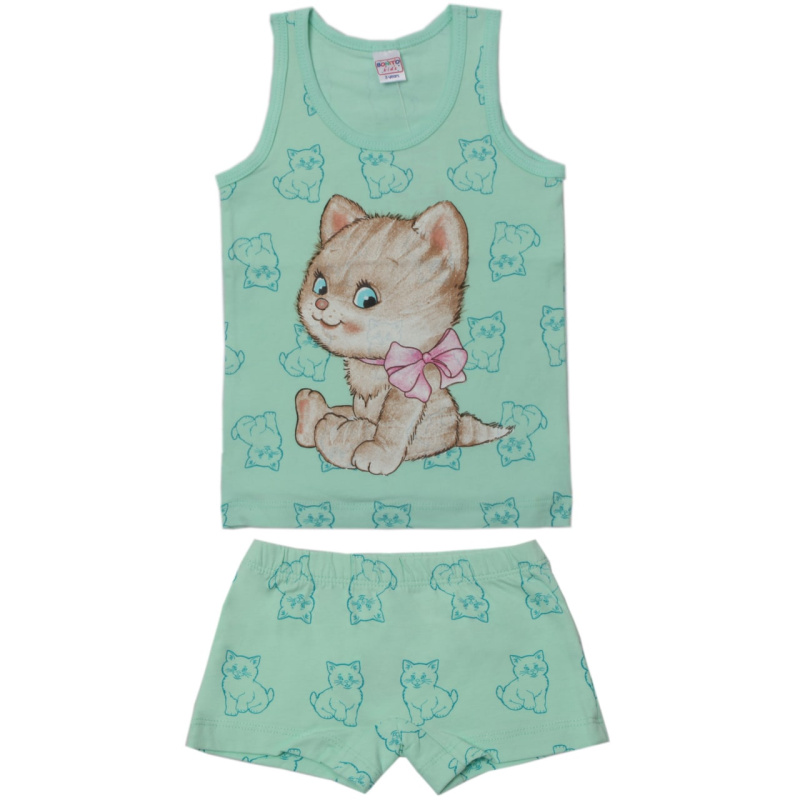 картинка Комплект для девочки  (майка,трусы) 3-7 лет BONITO KIDS/BK1681MT(01-22)/уп.5шт./меш.600шт. от BonitoKids