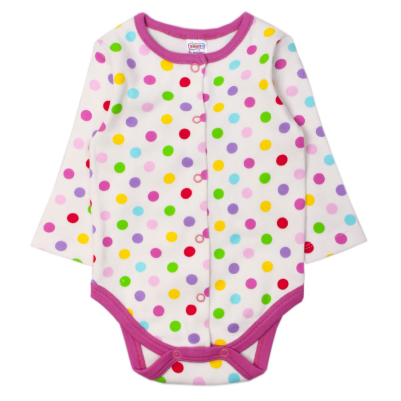 картинка ЧЗ Боди для детей 62-80 100 % хлопок BONITO KIDS/OP1284(ЧЗ)/уп.4шт./меш.512шт. от BonitoKids