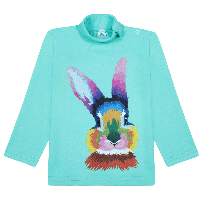 картинка БГ_ЧЗ Водолазка для девочки 1,5-4 лет 100% хлопок BONITO KIDS/BK0007D10-24/уп.4шт./меш.500шт. от BonitoKids