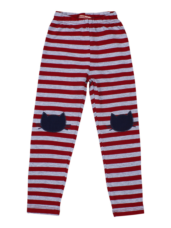 картинка ЧЗ Лосины для девочки 2-6 лет 92% хлопок, 8% лайкра BONITO KIDS/BK1298L(ЧЗ)/уп.5 шт./меш.650 от BonitoKids