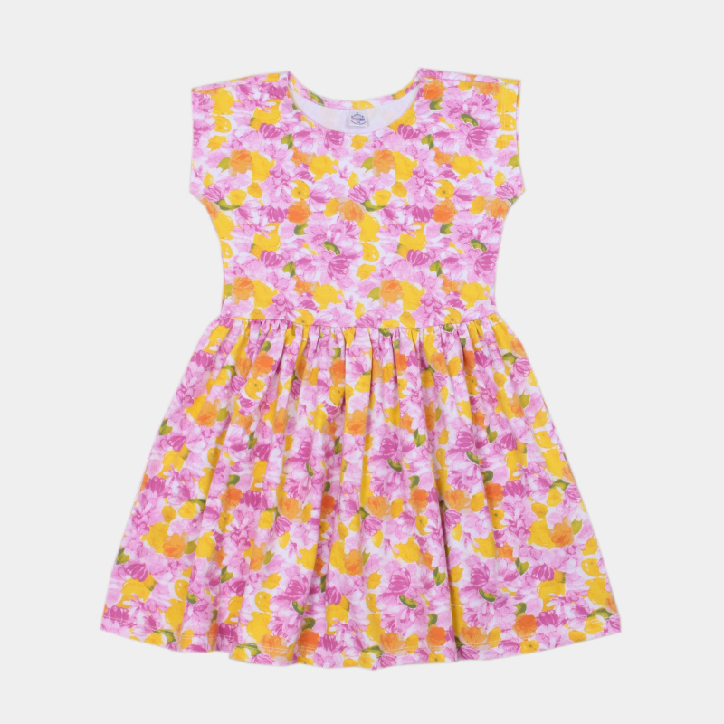 картинка БГ_ЧЗ Платье для девочки 8-12 лет, 92% хлопок, 8% лайкра BONITO KIDS/SS6039(ЧЗ)/уп.5шт./меш.250шт. от BonitoKids