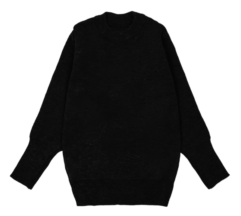 картинка ЧЗ Свитшот для девочки 4-12 лет 50% вискоза, 50% акрил BONITO KIDS/OP1503(ЧЗ)/уп.5шт./меш.210шт. от BonitoKids