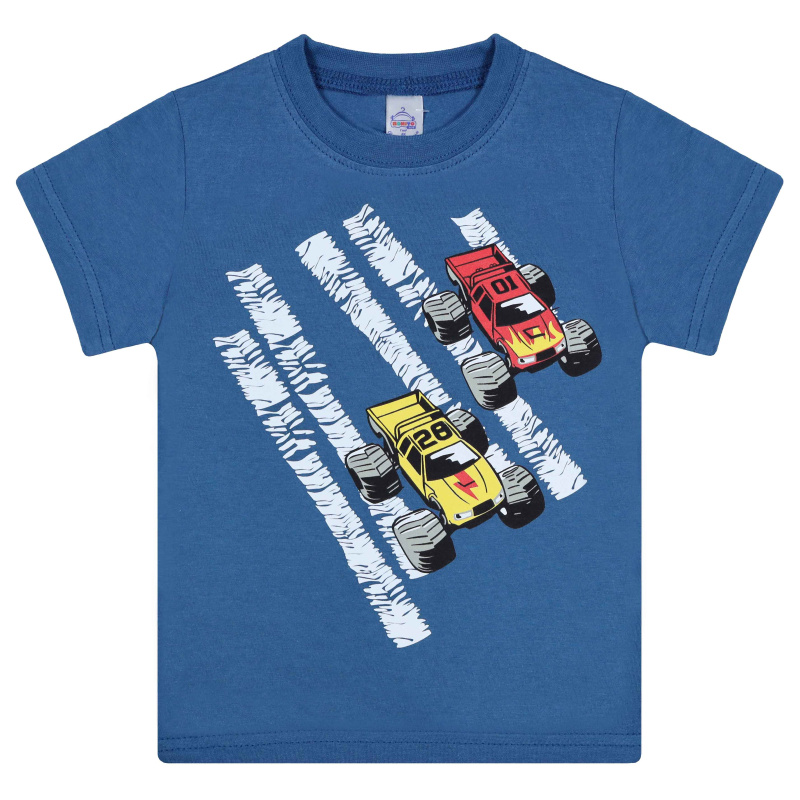 картинка БГ Футболка для мальчика, 4-8 лет, 100% хлопок, BONITO KIDS/BK0002M(03-24)/уп.5шт./меш.700шт. от BonitoKids