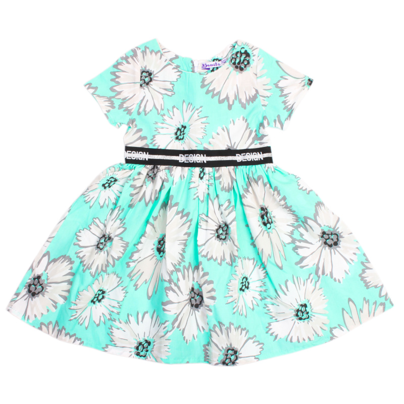 картинка КГ_БГ Платье для девочки, 3-7 лет 100% х/б, BONITO KIDS/OP1671/уп.5шт./меш.420шт. от BonitoKids