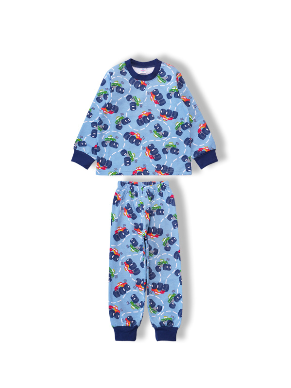 картинка БГ_ЧЗ Пижама для мальчика 3-7 лет 100% хлопок BONITO KIDS/SS6128(08-24)(ЧЗ)/уп.5шт./меш.200шт. от BonitoKids