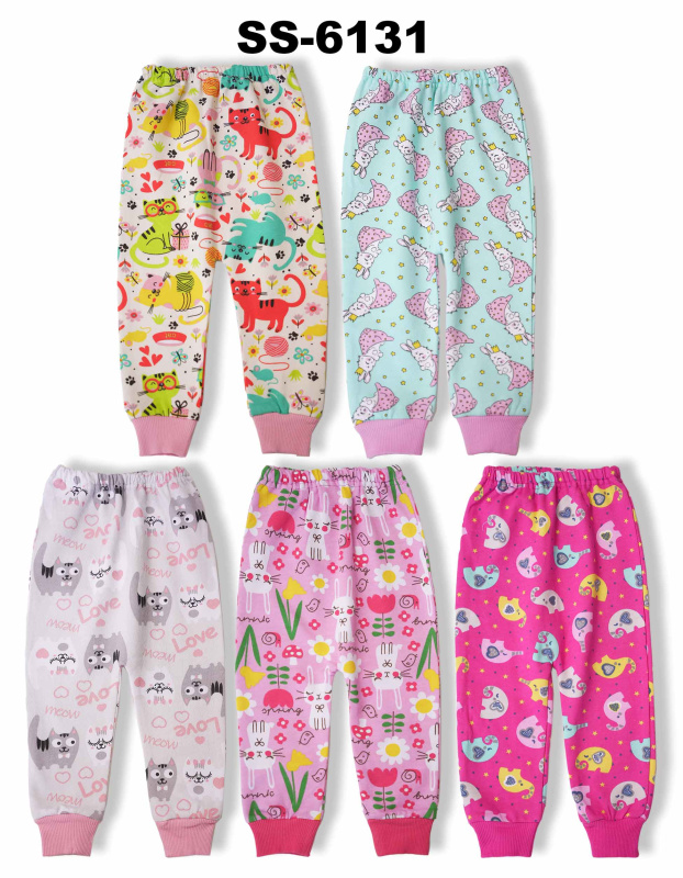 картинка БГ_ЧЗ Штанишки для девочки 68-86р. 100% хлопок BONITO KIDS/SS6131(08-24)/уп.20шт./800меш.шт. от BonitoKids