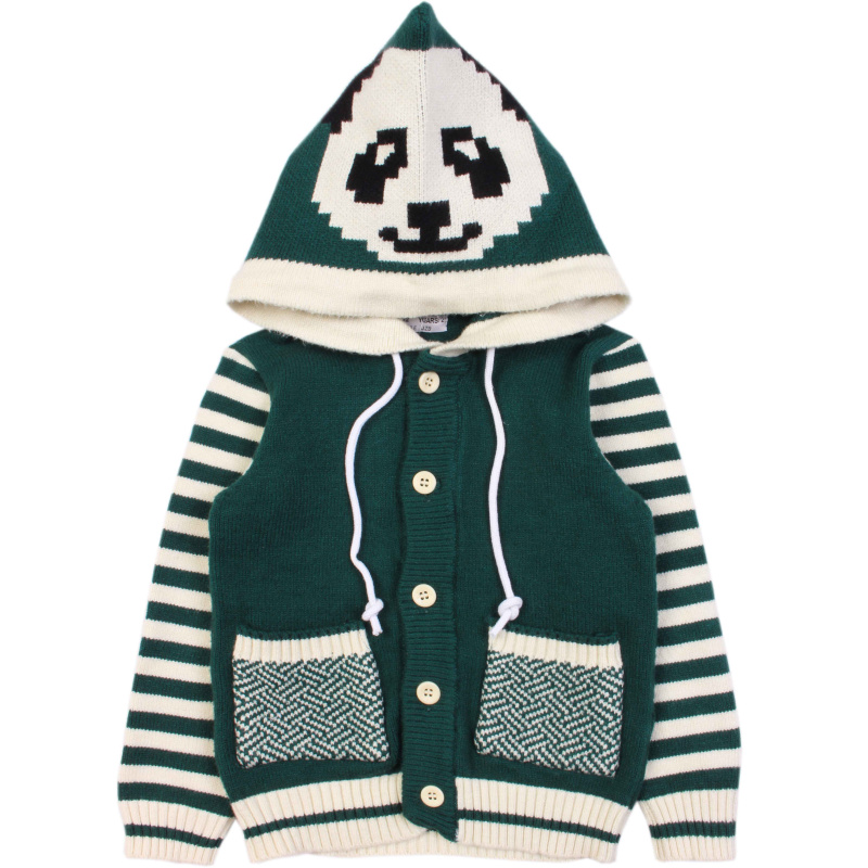 картинка БГ_ЧЗ Кардиган для мальчика 2-6 лет 50% вискоза, 22% нейлон, 28% пэ BONITO KIDS/OP1534(ЧЗ)/уп.3шт./меш.156шт. от BonitoKids