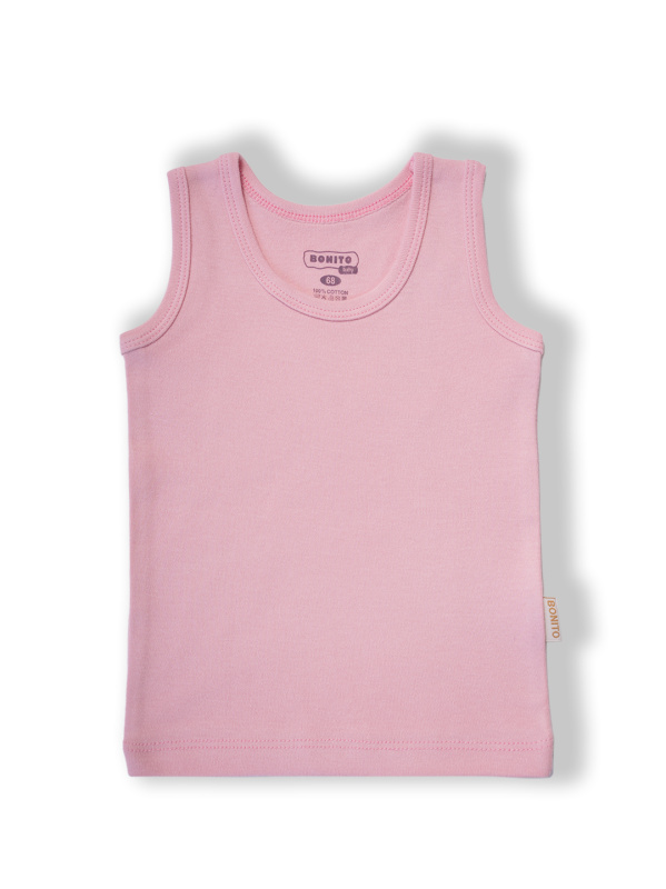 картинка ЧЗ Майка детская 68-86 см 100% хлопок BONITO KIDS/OP1921(ЧЗ)/уп.4шт/меш.784шт от BonitoKids