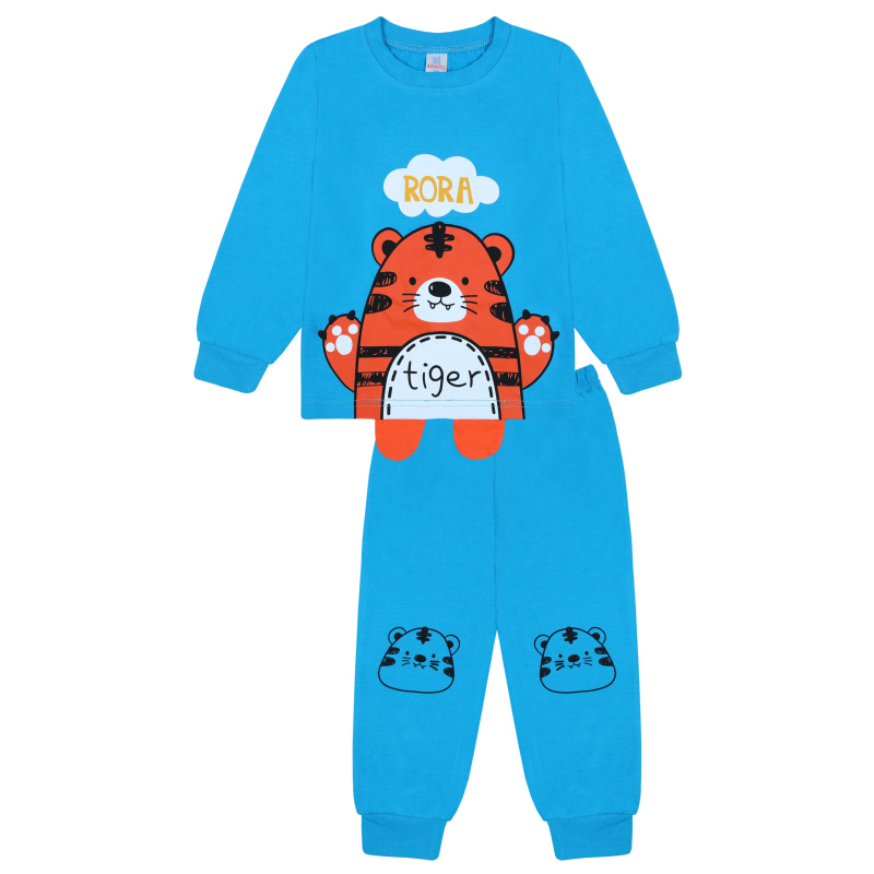 картинка БГ_ЧЗ Пижама для мальчика 3-7 лет BONITO KIDS/BK0977PJM(10-25)(ЧЗ)/уп.5шт./меш.280шт. от BonitoKids