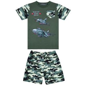 картинка БГ Комплект для мальчика (футболка и шорты) 6-9 лет 100% хлопок NEW BONITO KIDS /уп.4шт./меш. 360шт. от BonitoKids