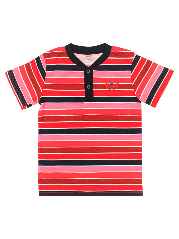 картинка ЧЗ Футболка для мальчика 6-10 лет 100% хлопок BONITO KIDS/BK106F/уп.5шт./меш.500шт. от BonitoKids