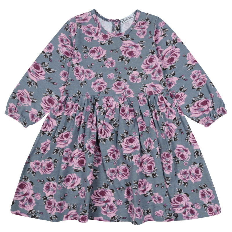 картинка БГ_ЧЗ Платье для девочки 3-7 лет 92% хлопок, 8% лайкра BONITO KIDS/BK1772P(08-23)(ЧЗ)/уп.5шт./меш.280шт. от BonitoKids