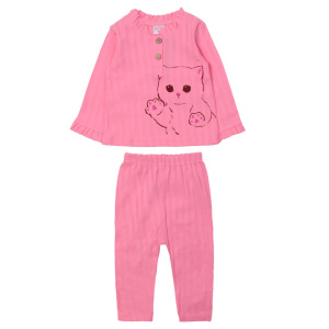 картинка Пижама для девочки 74-98 см 100% хлопок BONITO KIDS /уп.5шт./меш.330шт. от BonitoKids