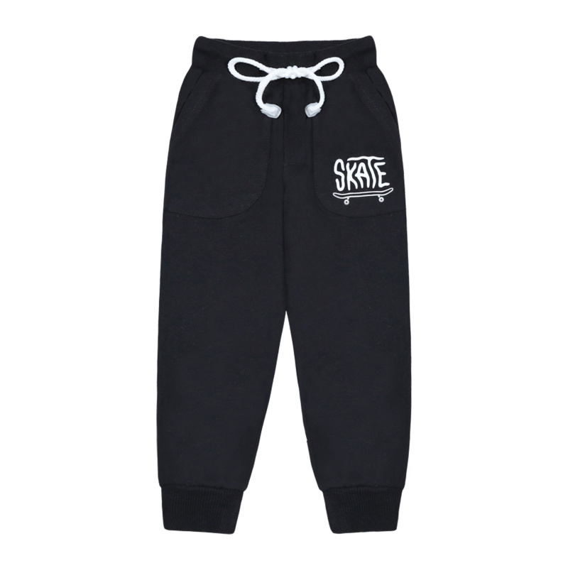 картинка БГ_ЧЗ Штаны для мальчика 2-6 лет, 100% хлопок, BONITO KIDS/BK1311B(09-24)(ЧЗ)/уп.5шт./меш.300шт. от BonitoKids