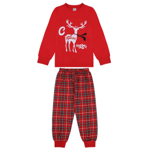 картинка БГ Пижама для детей 7-11 лет 100% хлопок BONITO KIDS/BK1496PJ(08-24)/уп.5шт./меш.250шт. от BonitoKids