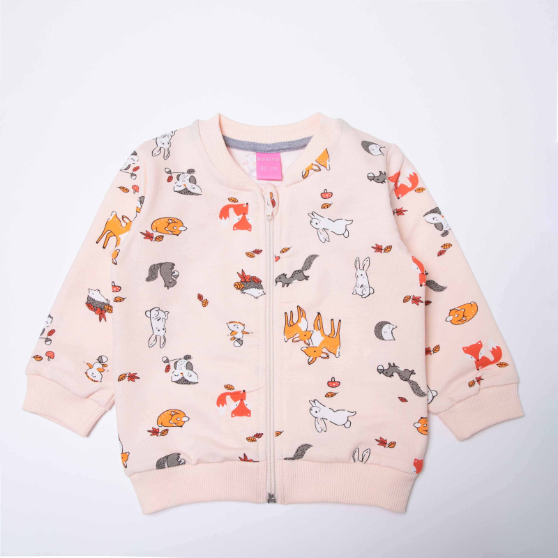 картинка КГ_ОТ Свитшот для детей 1-3 лет 65% хлопок, 27% полиэстер, 8% эластан BONITO KIDS/OP1861/уп.4шт./меш.384шт. от BonitoKids