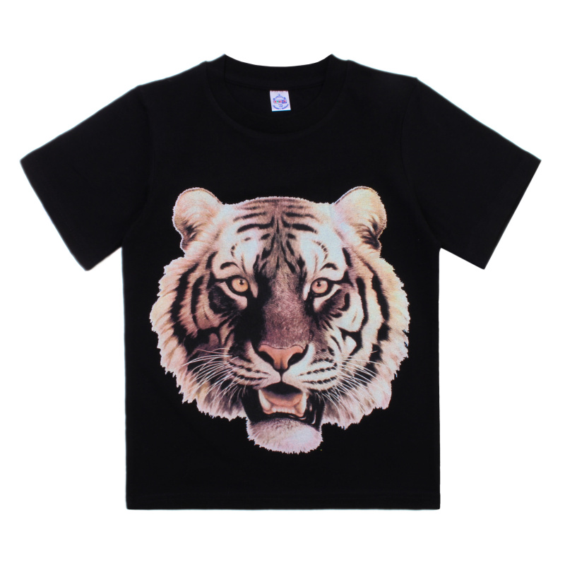 картинка БГ_ЧЗ Футболка для мальчика 8-12 лет 92% хлопок, 8% лайкра BONITO KIDS/BK6005F(ЧЗ)/уп.5шт./меш.450шт. от BonitoKids