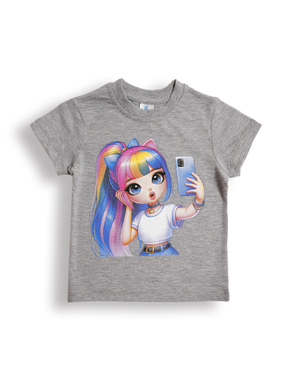 картинка БГ_ЧЗ Футболка для девочки, 1,5-4 лет, 100% хлопок, BONITO KIDS/BK0001D(1,5-4)(01-25)(ЧЗ)/уп.4шт./меш.800шт. от BonitoKids