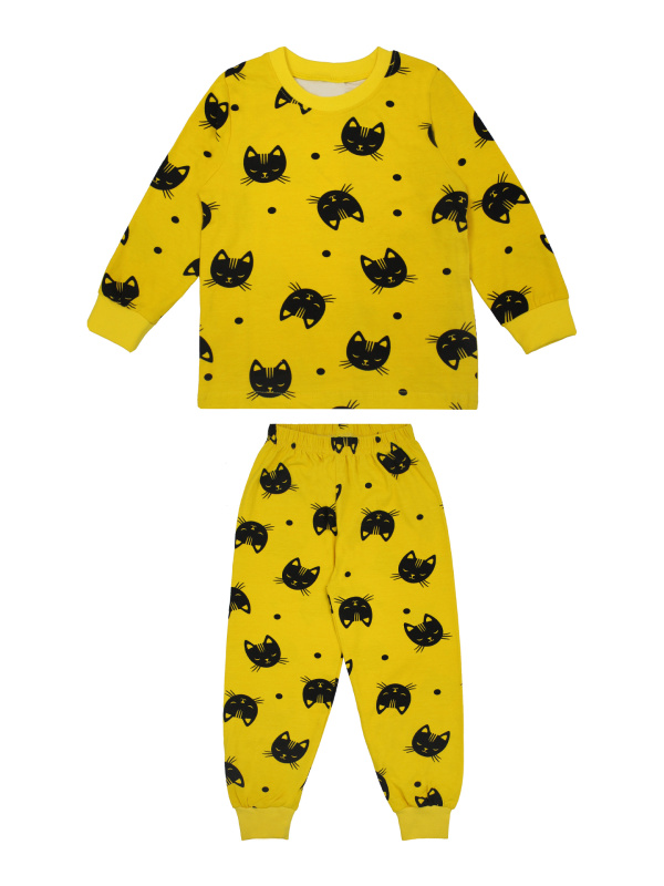 картинка БГ_ЧЗ Пижама для девочки  3-7 лет 100% хлопок BONITO KIDS/SS6043D(01-24)(ЧЗ)/уп.5шт./меш.225шт. от BonitoKids