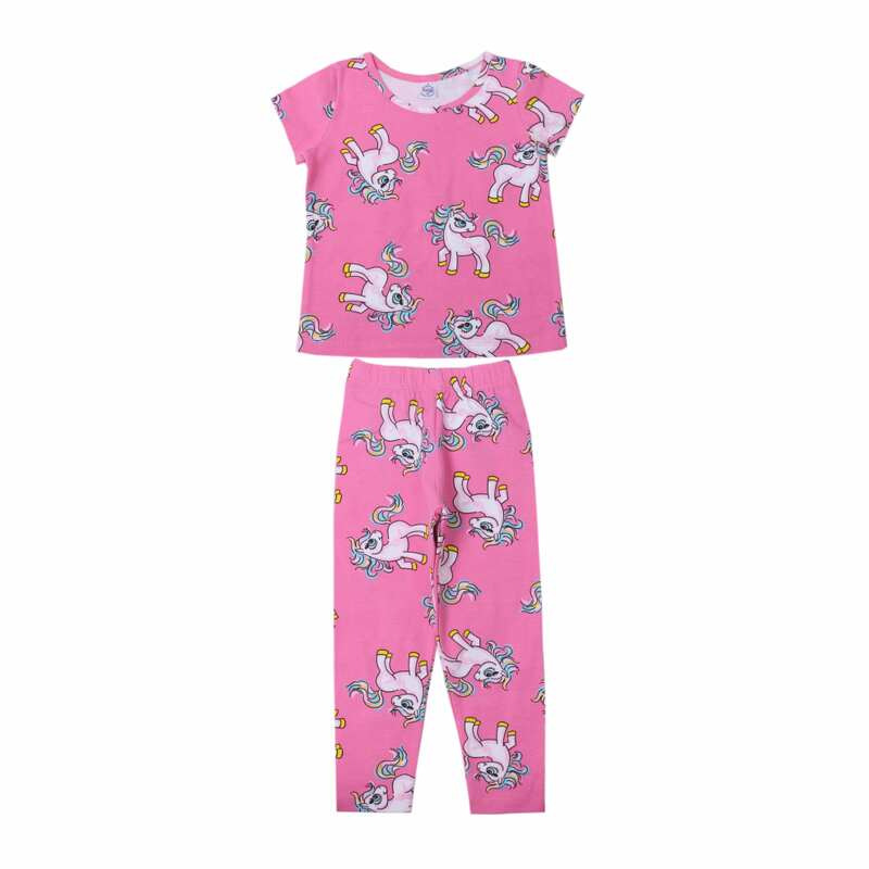 картинка БГ_ЧЗ Комплект для девочки (футболка и лосины) 3-7 лет, 100% хл, BONITO KIDS/SS6038(ЧЗ)/уп.5шт./меш.325шт. от BonitoKids