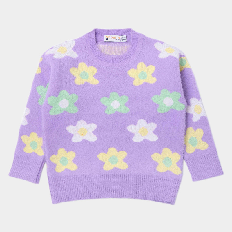 картинка ЧЗ Джемпер для детей 2-6 лет BONITO KIDS/OP1531(01-23)(ЧЗ)/уп.3шт./меш.192шт. от BonitoKids
