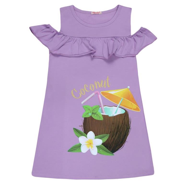 картинка БГ_ЧЗ Платье для девочки 8-12 лет 95% хлопок 5% лайкра BONITO KIDS/BK1176P(11-24)(ЧЗ)/уп.5шт./меш.300шт. от BonitoKids