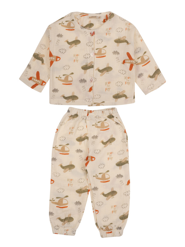 картинка КГ Пижама для детей 2-5 лет, 100% хлопок, BONITO KIDS/OP1966 /уп.4шт./меш.228шт. от BonitoKids