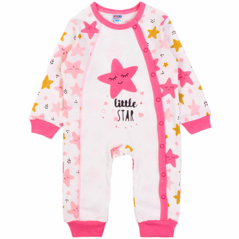 картинка БГ_ЧЗ Комбинезон для детей 62-80 см 100% х/б BONITO KIDS/OP1308(ЧЗ)/уп.4шт./меш.448 шт. от BonitoKids